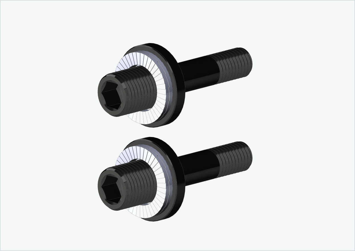 Burley COHO XC thread adapter set (30mm/30mm) | for Rohloff Speedhub 500-14 / A12